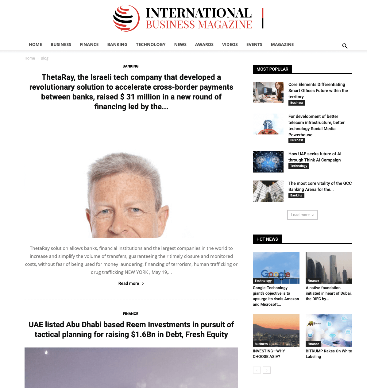 ������ International Business Magazine (������, 2021)